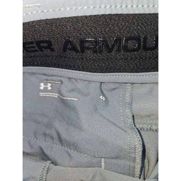 Under Armour Mens Gray Performance Golf Shorts 40 Lightweight & Stretchy - Picture 3 of 6